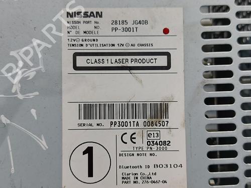Radio NISSAN X-TRAIL II (T31) 2.0 dCi 4x4 | BP20840298E6 
