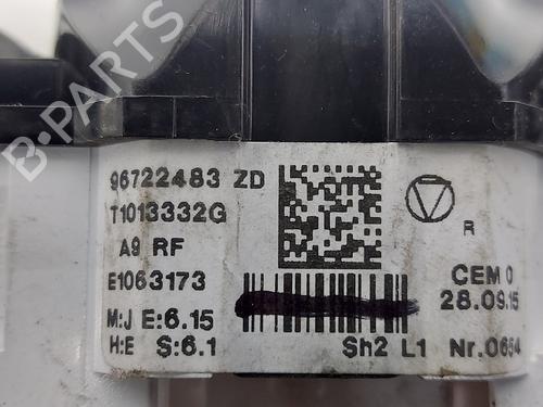 Climate control PEUGEOT 208 I (CA_, CC_) 1.2 VTI 82 | BP23118944I5