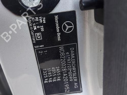 Front right window mechanism MERCEDES-BENZ S-CLASS (W220) S 400 CDI (220.028, 220.128) | BP23537795C23 