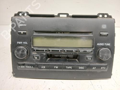 Bilradio TOYOTA LAND CRUISER PRADO (_J12_) 3.0 D-4D (KDJ120, KDJ125, KDJ121) (173 hp) 33162423