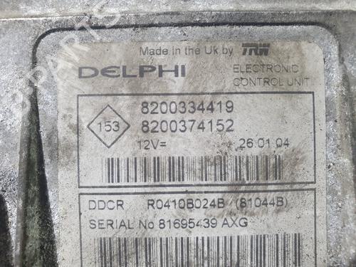 Engine control unit (ECU) RENAULT SCÉNIC II (JM0/1_)  | BP20829403M57 