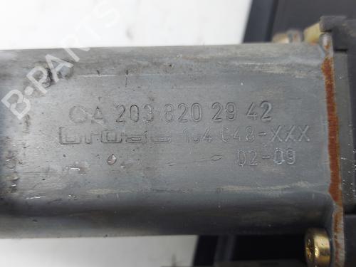 Rear left window mechanism MERCEDES-BENZ C-CLASS (W203) C 200 CDI (203.004) | BP26728301C24 