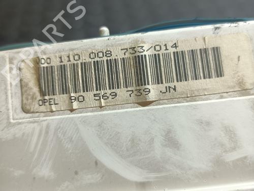 Instrument cluster OPEL VECTRA B (J96) 2.0 DTI 16V (F19) | BP20825409C47 