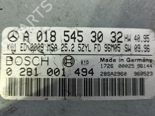 Engine control unit (ECU) MERCEDES-BENZ E-CLASS (W210) E 290 Turbo-D (210.017) | BP20843375M57 