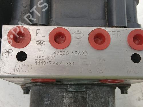 ABS pump NISSAN QASHQAI II SUV (J11, J11_)  | BP25607591M43 