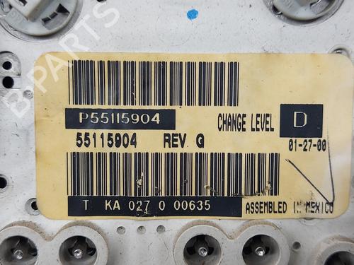 Climate control JEEP GRAND CHEROKEE II (WJ, WG) 3.1 TD 4x4 | BP26006952I5 