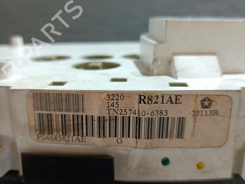 Instrument cluster CHRYSLER VOYAGER IV (RG, RS) 2.4 | BP20840349C47 