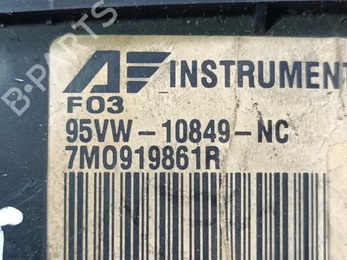 Instrument cluster VW SHARAN (7M8, 7M9, 7M6) 1.9 TDI | BP20836097C47 