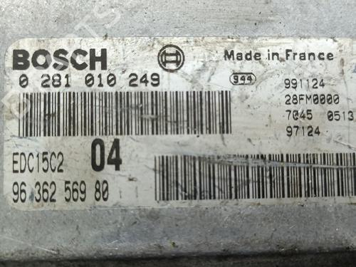 Engine control unit (ECU) PEUGEOT 306 (7B, N3, N5) 2.0 HDI 90 | BP20830643M57 