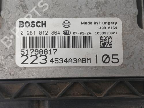 Engine control unit (ECU) FIAT DOBLO MPV (119_, 223_) 1.9 JTD | BP32397736M57