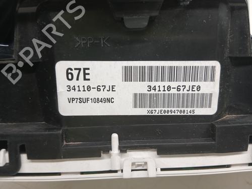 Instrument cluster SUZUKI GRAND VITARA II (JT, TE, TD) 1.9 DDiS All-wheel Drive (JT419, TD44, JB419WD, JB419XD,... | BP26006951C47 