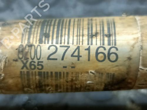 Left front driveshaft RENAULT CLIO II (BB_, CB_)  | BP29613293M38 