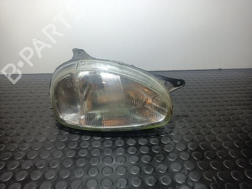 Used Right headlight OPEL CORSA B (S93) 1.2 i (F08, F68, M68) (45 hp) 20819868