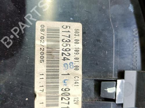 Instrument cluster FIAT CROMA (194_) 1.9 D Multijet (194AXC1B, 194AXC12) | BP20835981C47 