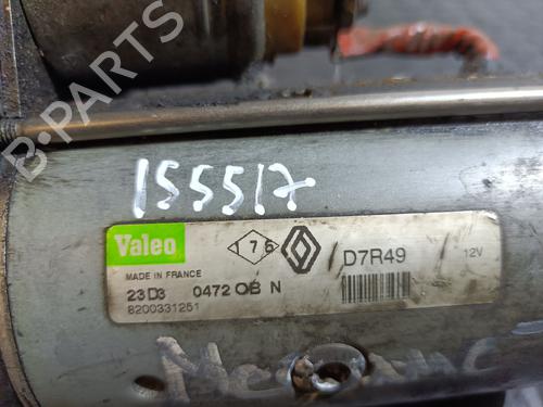 Starter RENAULT MEGANE II (BM0/1_, CM0/1_) 1.5 dCi (BM02, BM13, BM2A, CM02, CM13) | BP20829414M8 