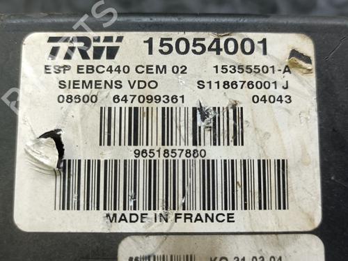 ABS pump PEUGEOT 407 (6D_)  | BP20833013M43 