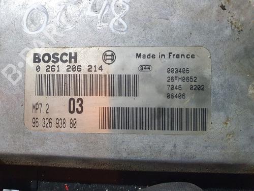 Engine control unit (ECU) CITROËN XSARA Coupe (N0) 1.6 i | BP20826837M57 