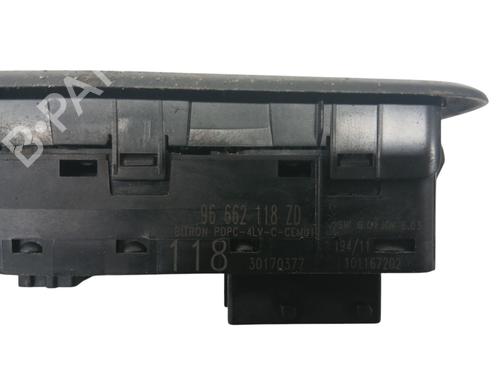 Left front window switch PEUGEOT 508 I (8D_) 1.6 VTi | BP32204902I27 