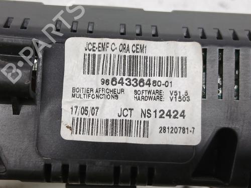 Multifunctionele display PEUGEOT 308 I (4A_, 4C_)  | BP29877909C48