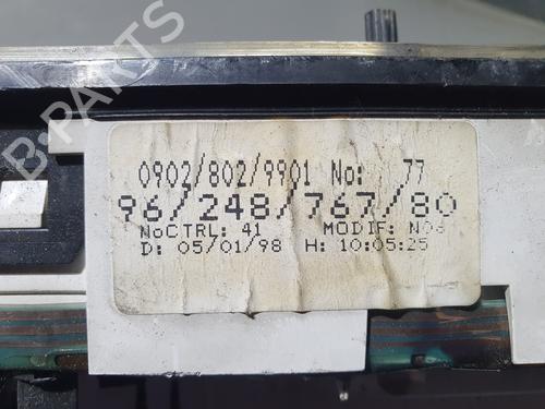 Instrument cluster CITROËN SAXO (S0, S1) 1.1 X, SX | BP20819384C47 