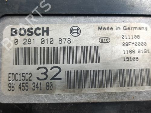 Engine control unit (ECU) PEUGEOT 406 Coupe (8C) 2.2 HDI | BP20842827M57 
