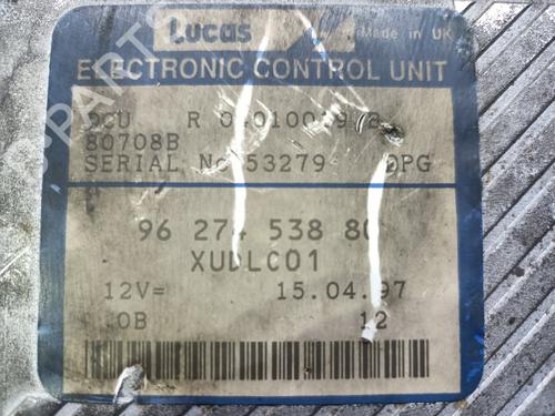 Engine control unit (ECU) PEUGEOT 406 (8B)  | BP20829853M57 