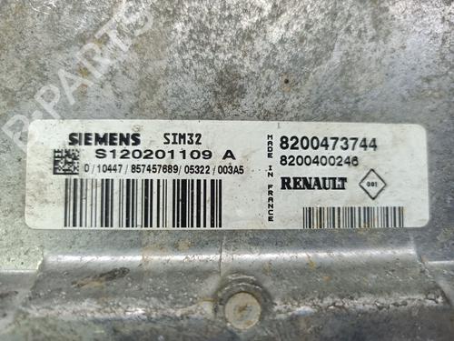 Engine control unit (ECU) RENAULT CLIO II (BB_, CB_)  | BP20839319M57 