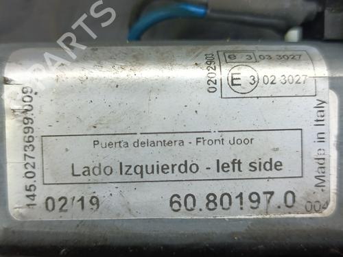 Front left window mechanism DAEWOO MATIZ (M100, M150) 1.0 | BP20832293C22 