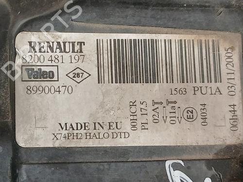 Right headlight RENAULT LAGUNA II (BG0/1_)  | BP29400442C29 