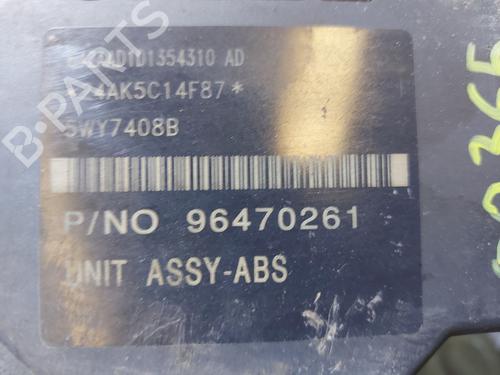 ABS pump CHEVROLET AVEO / KALOS Hatchback (T200) 1.4 16V | BP20840410M43 