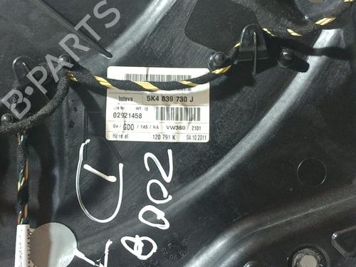 Rear right window mechanism VW GOLF VI (5K1) 1.6 TDI | BP20839246C25 