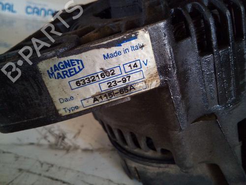 Used Alternator FIAT PUNTO (176_) 60 1.2 (176AP, 176AR, 176AQ, 176BB) (60 hp) 20833854