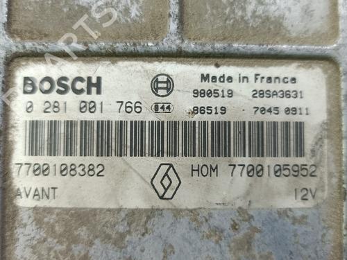 Engine control unit (ECU) RENAULT MEGANE I Coach (DA0/1_)  | BP20830977M57 