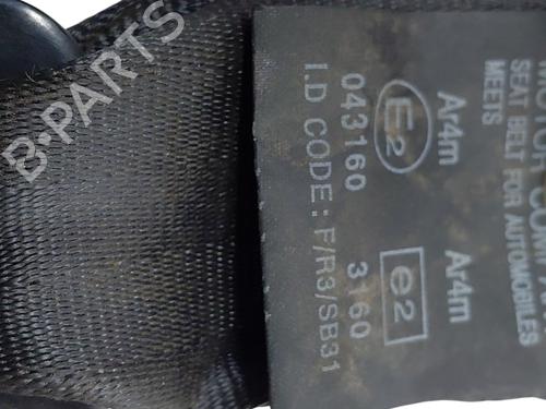 Front right seatbelt MITSUBISHI GALLOPER (JK-01) 2.5 TD intercooler | BP31841590I25  - Image 7