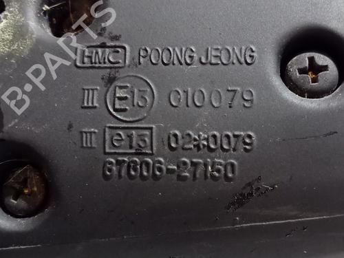 Right mirror HYUNDAI COUPE I (RD)  | BP29822765C27 