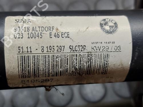 Front bumper reinforcement BMW 3 (E46)  | BP20828805C109 