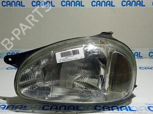 Used Left headlight OPEL CORSA B (S93) 1.7 D (F08, F68, M68) (60 hp) 20819228