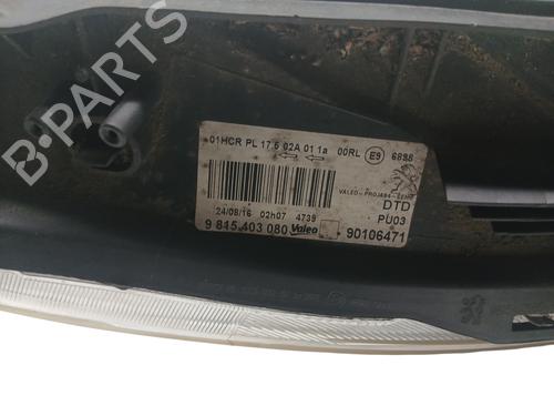 Right headlight PEUGEOT 2008 I (CU_) | BP32011377C29