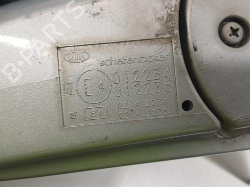 Right mirror KIA CERATO I Hatchback (LD) 2.0 CRDi | BP29491258C27 