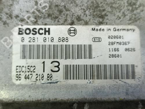 Engine control unit (ECU) CITROËN C5 I (DC_) 2.0 HDi (DCRHZB, DCRHZE) | BP20834782M57 