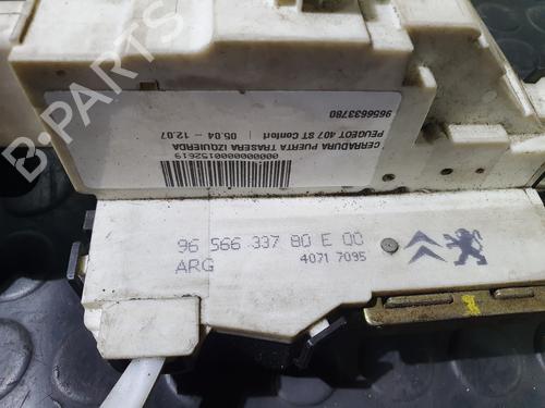Rear left lock PEUGEOT 407 (6D_)  | BP20828273C100 