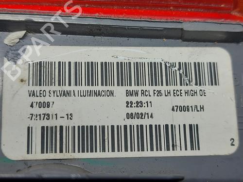 Left taillight BMW X3 (F25) xDrive 30 d | BP26138444C34 