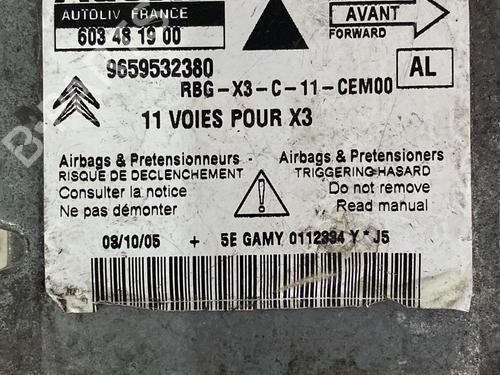 Airbag styreenhed CITROËN C5 II (RC_) [2004-2008]  20820759