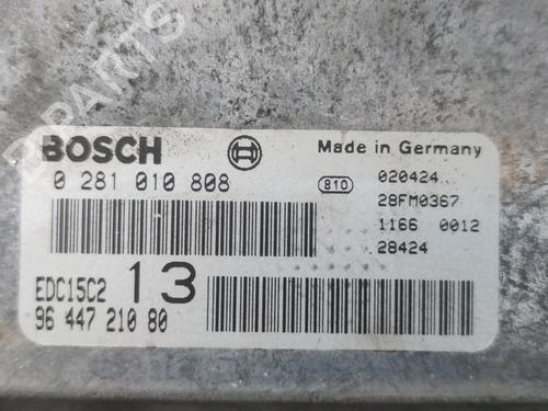 Engine control unit (ECU) CITROËN C5 I (DC_) 2.0 HDi | BP20835697M57 