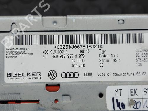 Radio AUDI A6 C6 Avant (4F5) 3.0 TDI quattro | BP20836490E6 
