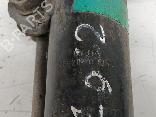 Left front shock absorber TOYOTA YARIS (_P9_) 1.4 D-4D (NLP90_, NLP90R) | BP28127588M16 