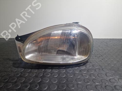 Used Left headlight OPEL CORSA B (S93) 1.2 i (F08, F68, M68) (45 hp) 20816593