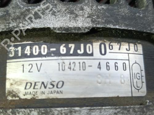 Alternator SUZUKI GRAND VITARA II (JT, TE, TD) 1.9 DDiS (JB419WD, JB419XD) | BP20838221M7 