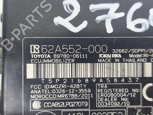 Elektronische module TOYOTA HILUX VIII Pickup (_N1_)  | BP29728211M83 