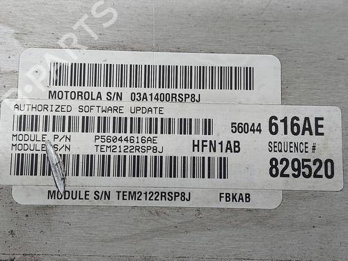 Engine control unit (ECU) JEEP CHEROKEE (KJ)  | BP26719781M57 